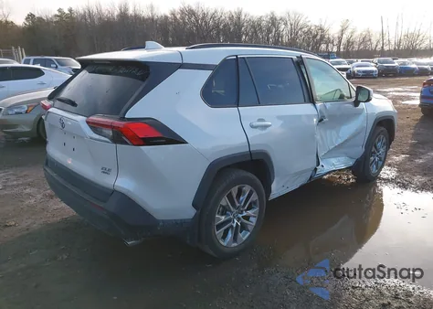 2021 Toyota Rav4 Xle Premium из США, поврежденный, VIN 2T3A1RFV2MW217009